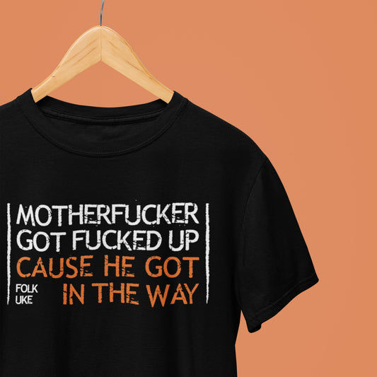 Orange Is New Black Style T Shirt - Folk Uke Song Lyric