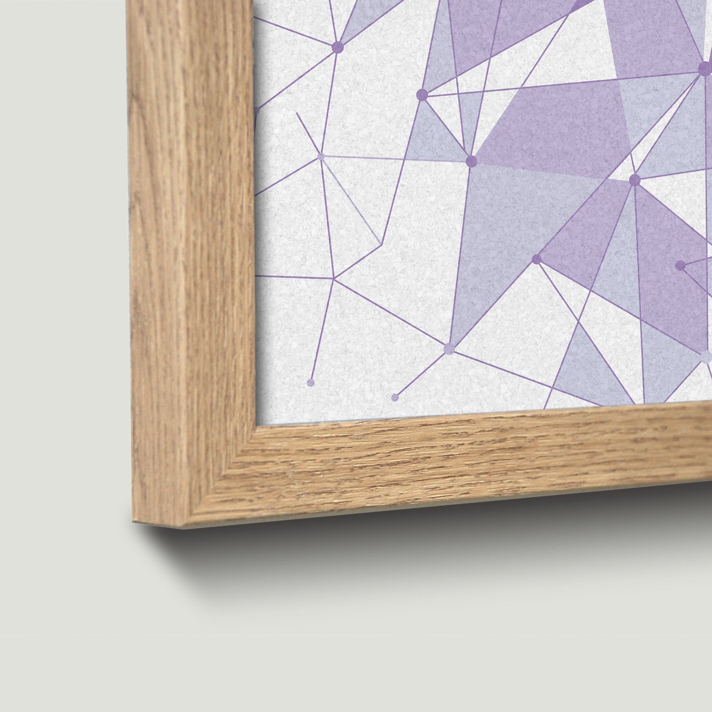 The Purple Wall - Personalised Pin Board