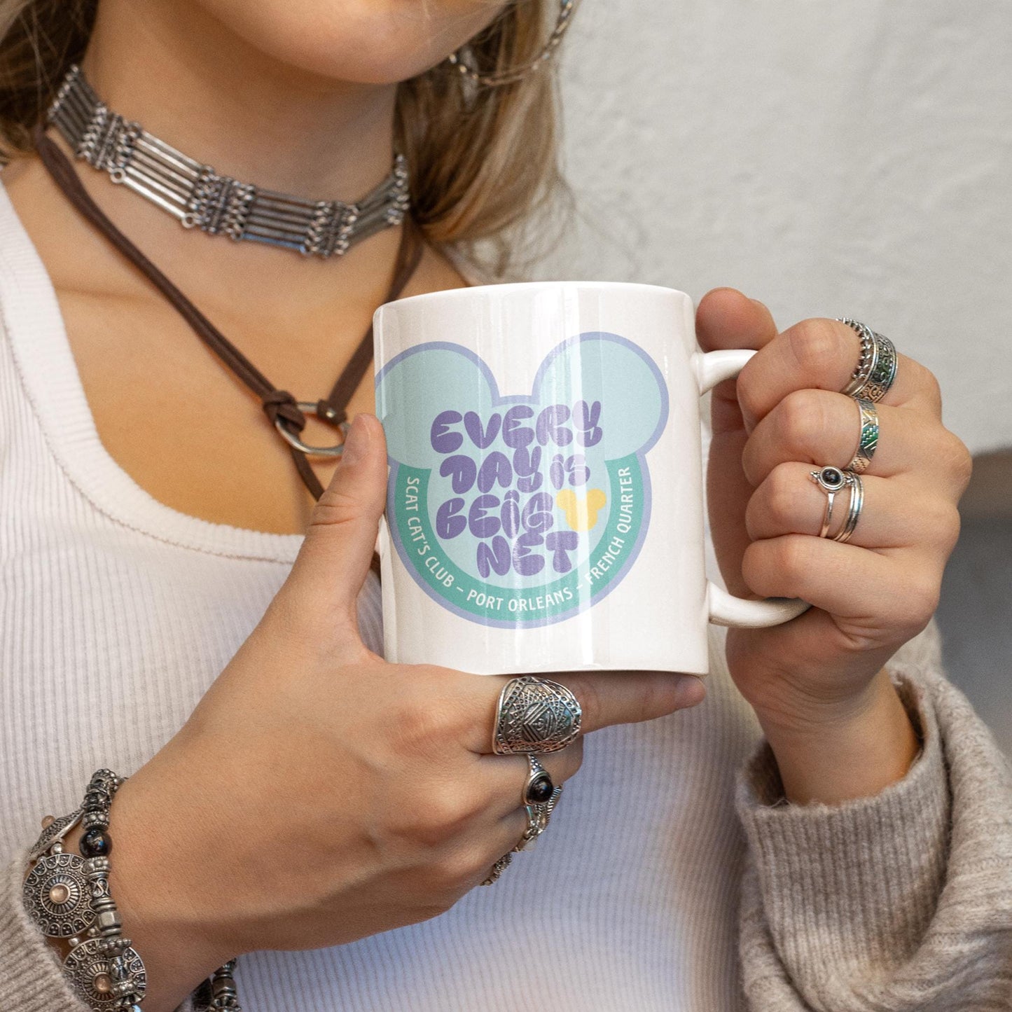 Everyday Is Beignet Disney Mug