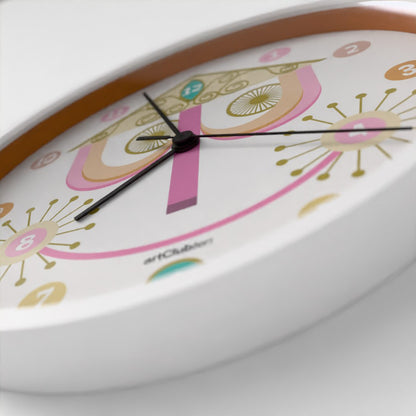 It's a Small World - Wall Clock - White