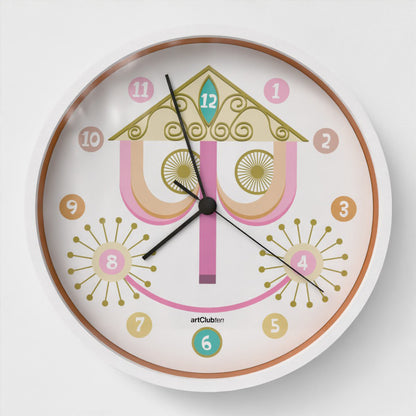 It's a Small World - Wall Clock - White